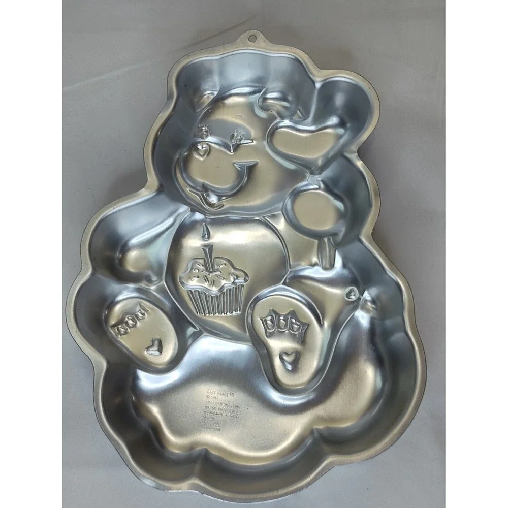 CARE BEARS Wilton '83 VTG Versatile Full Body Cake Pan Mold 2105-1793 B26.1GA721